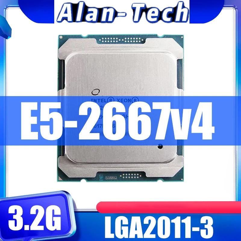 ߰ E5 2667 V4, 3.20GHz, 8 ھ, 25M E5-2667 V4, DDR4, 2400MHz, FCLGA2011-3 135W μ